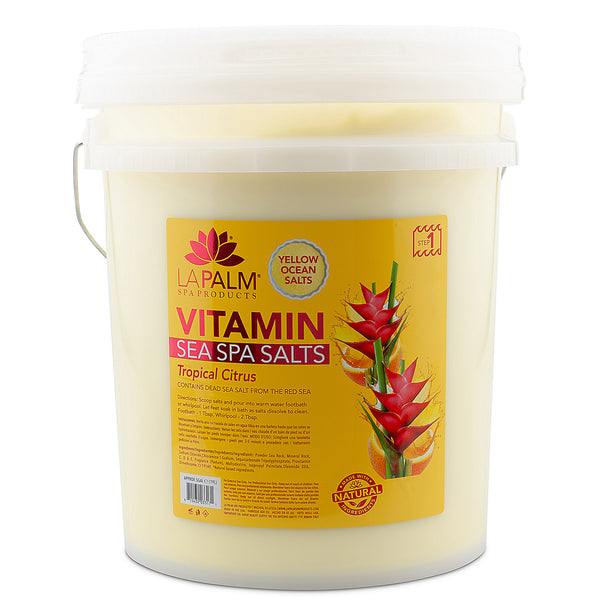 LaPalm Sea Spa Salts - Tropical Citrus - 5 Gallon Bucket
