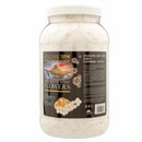 Alt Tag: La Palm -  VolcanoSpa Bath Flowers - Honey Pearl | Gallon professional pedicure foot soak jar, VolcanoSpa dry bath soap flowers for salons