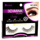 Sassi 3D Faux Mink Eyelashes Sexy Collection | Salon Quality Lashes -