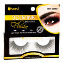 Sassi 3D Faux Mink Eyelashes Flashy Collection | Salon Quality Lashes -