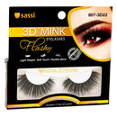Sassi 3D Faux Mink Eyelashes Flashy Collection | Salon Quality Lashes -