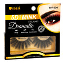Sassi 5D Faux Mink Eyelashes Dramatic Collection | Salon Quality Lashes -