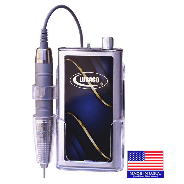 Luraco Pro 35K Portable Electric Nail File | Professional, Portable & Rechargeable - Navy Sapphire 410214 - The Nail Superstore