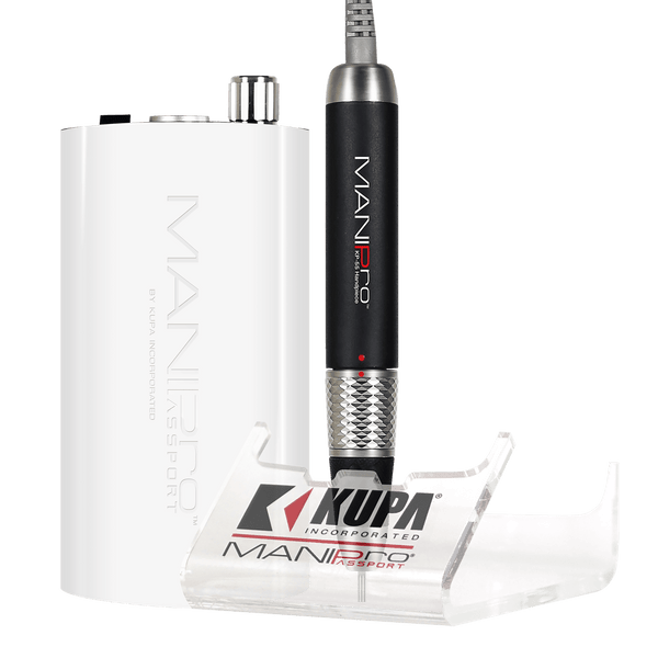 Kupa ManiPro Passport Nail Drill - Professional Electric Nail File | KP-55 - White 410252 - The Nail Superstore
