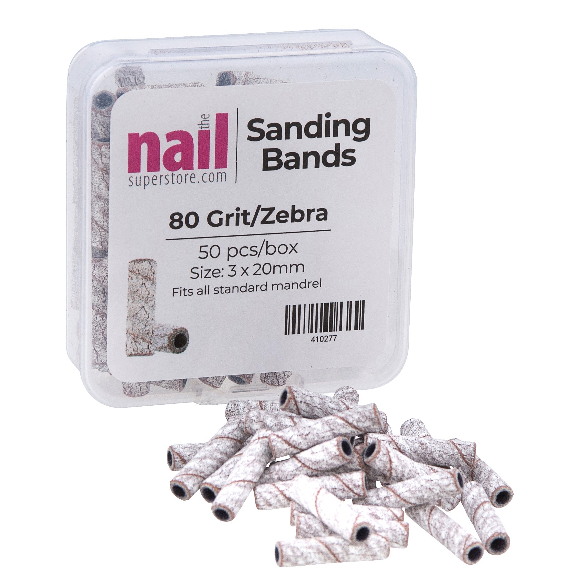 MX - Premium Long Mini Sanding Band | Zebra - Coarse - Grit