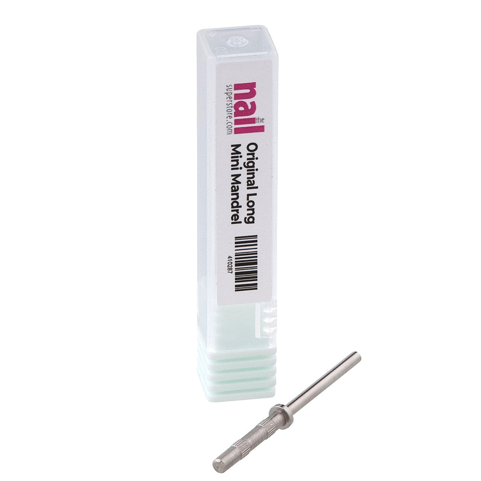 MX - Original Long Mini 3/32 Shank Mandrel - Silver 410287 - The Nail Superstore