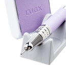 L'UGX LG-902S Professional Portable Nail Drill | Rechargeable Electric E-File - Purple 410293 - The Nail Superstore