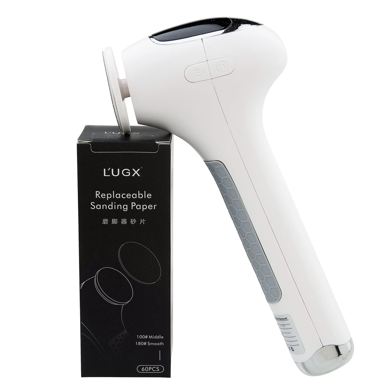 L'UGX LG-628 Rechargeable Electric Foot Callus Remover 410295 - The Nail Superstore