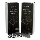 L'UGX LG-628 Replacement Sandpaper | 100 & 180 Mesh (60 pcs) 410296 - The Nail Superstore