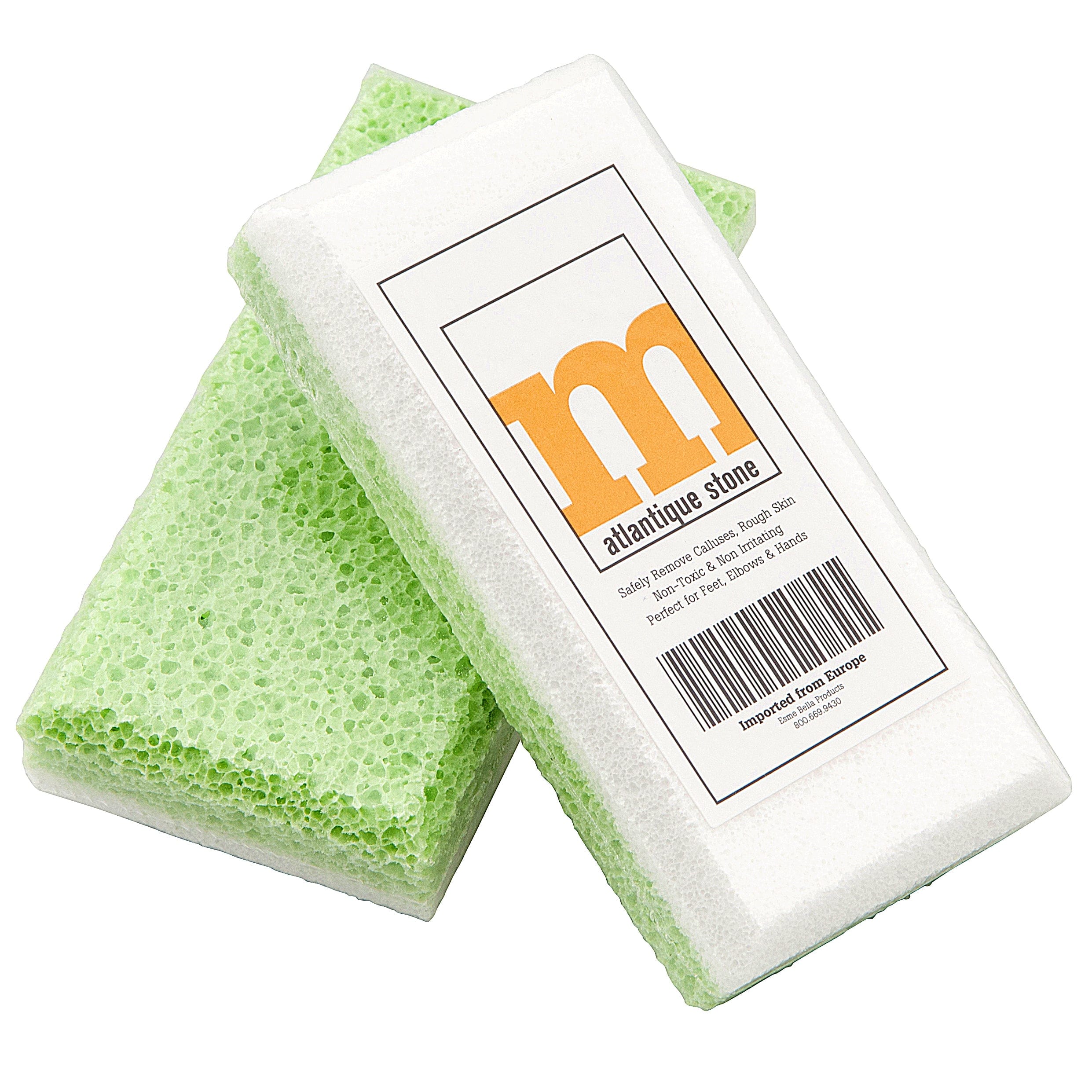 M Atlantique Callus Remover Pumice Stone | Coarse / Medium Grit - Pack of 6 pcs 420037 - The Nail Superstore