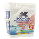 Alt Tag: Cory Lab Triple XXX Economy Pedicure Effervescent Tablets Mint Bulk 5,000 pcs peppermint pedicure tablet bucket for high-volume salon foot soaks