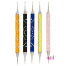 5 pcs Dotting Tool Set | A-Must-Have for Professional Nail Artists - Set 520606 - The Nail Superstore
