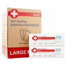 DND Autoclave Sterilization Pouches | Self-Sealing - 9cm x 26cm - 200 pcs self-sealing autoclave sanitization pouch box with 200 pouches