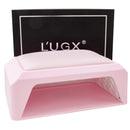 L'UGX LG-205 72W UV/LED Nail Lamp | Cordless, Rechargable, 69 Beads, Digital Timer & Auto Sensor - Pink 720148 - The Nail Superstore