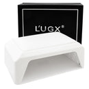 L'UGX LG-205 72W UV/LED Nail Lamp | Cordless, Rechargable 69 Beads, Digital Timer & Auto Sensor - White 720149 - The Nail Superstore