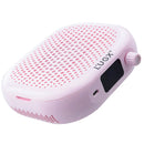 L'UGX LG-207S Rechargeable Cordless Nail Dust Collector | Compact Salon Dust Extractor - Pink 720162 - The Nail Superstore