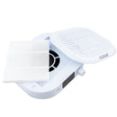 L'UGX LG-207S Rechargeable Cordless Nail Dust Collector | Compact Salon Dust Extractor - Blue 720163 - The Nail Superstore