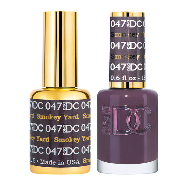 DND DC Gel Polish | Smokey Yard - #047 | The Nail Superstore