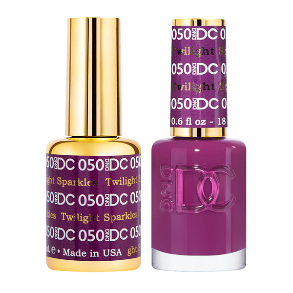 DND DC Gel Polish | Twilight Sparkles - #050 | The Nail Superstore