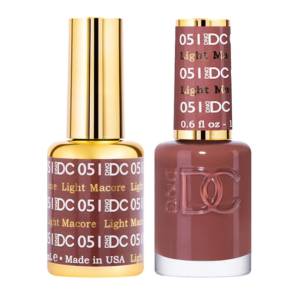 DND DC Gel Polish | Light Macore - #051 | The Nail Superstore