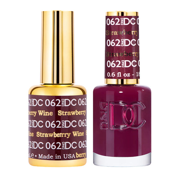 DND DC Gel Polish | Strawberry Wine - #062 | The Nail Superstore