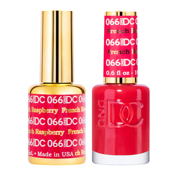 DND DC Gel Polish | French Raspberry - #066 | The Nail Superstore