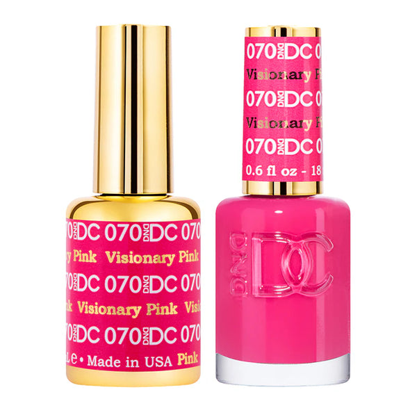 DND DC Gel Polish | Visionary Pink - #070 | The Nail Superstore