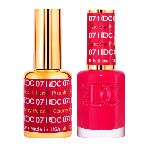 DND DC Gel Polish | Cherry Punch - #071 | The Nail Superstore