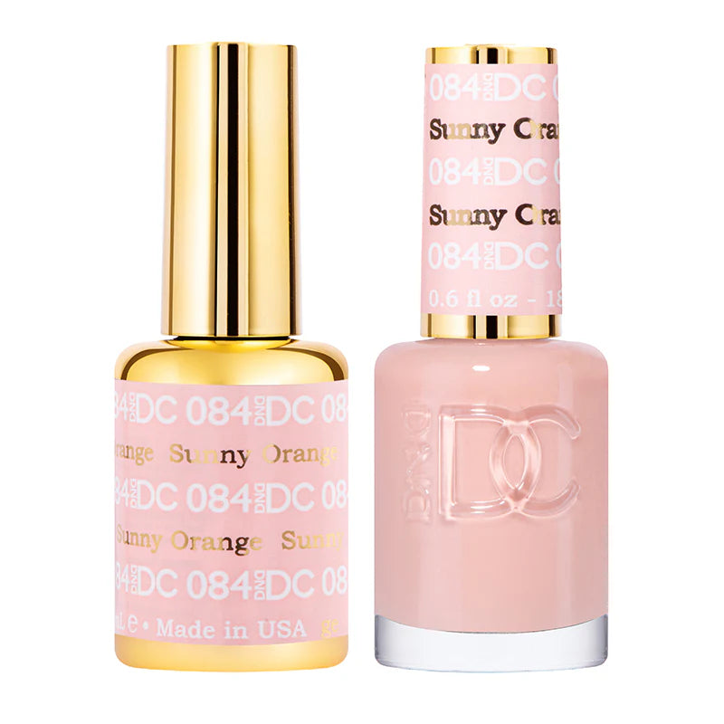 DND DC Gel Polish | Sunny Orange -
