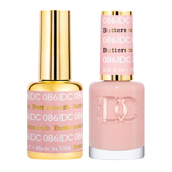 DND DC Gel Polish | Butterscotch - #086 | The Nail Superstore