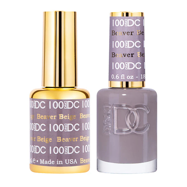DND DC Gel Polish | Beaver Beige - #100 | The Nail Superstore