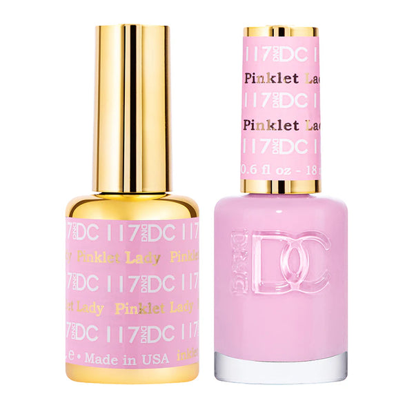 DND DC Gel Polish | Pinklet Lady - #117 | The Nail Superstore