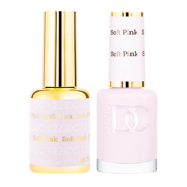 DND DC Gel Polish | Soft Pink - #122 | The Nail Superstore