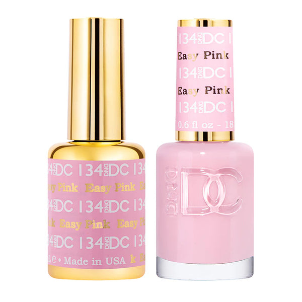 DND DC Gel Polish | Easy Pink - #134 | The Nail Superstore