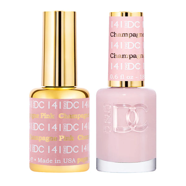DND DC Gel Polish | Pink Champagne - #141 | The Nail Superstore