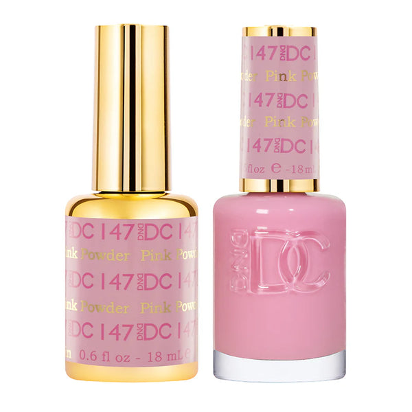DND DC Gel Polish | Pink Powder - #147 | The Nail Superstore