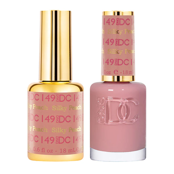 DND DC Gel Polish | Silky Peach - #149 | The Nail Superstore