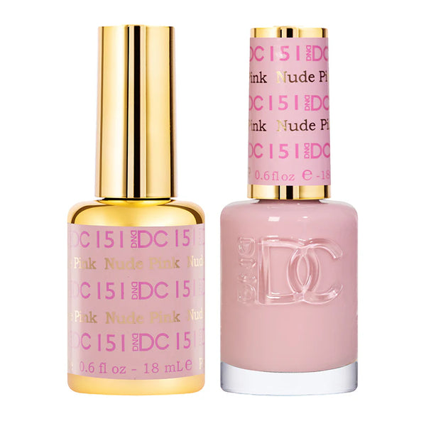 DND DC Gel Polish | Nude Pink - #151 | The Nail Superstore