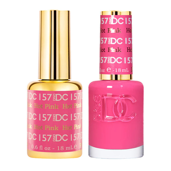 DND DC Gel Polish | Hot Pink - #157 | The Nail Superstore