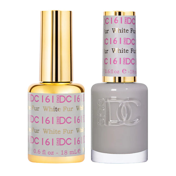 DND DC Gel Polish | White Fur - #161 | The Nail Superstore