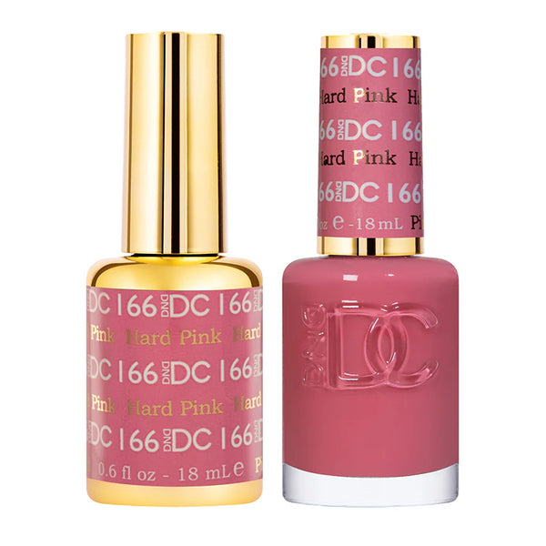 DND DC Gel Polish | Hard Pink - #166 | The Nail Superstore