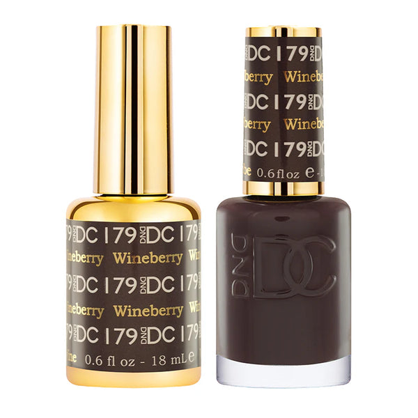 DND DC Gel Polish | Wineberry - #179 | The Nail Superstore