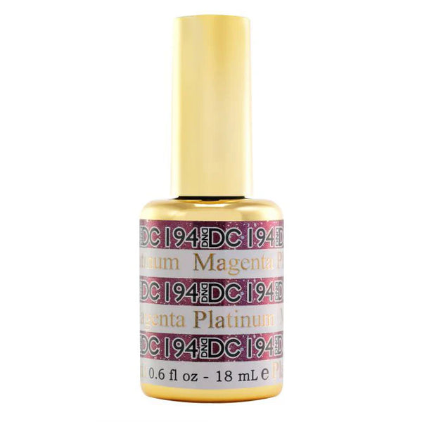 DND DC Gel Polish | Magenta Platinum - #194 | The Nail Superstore