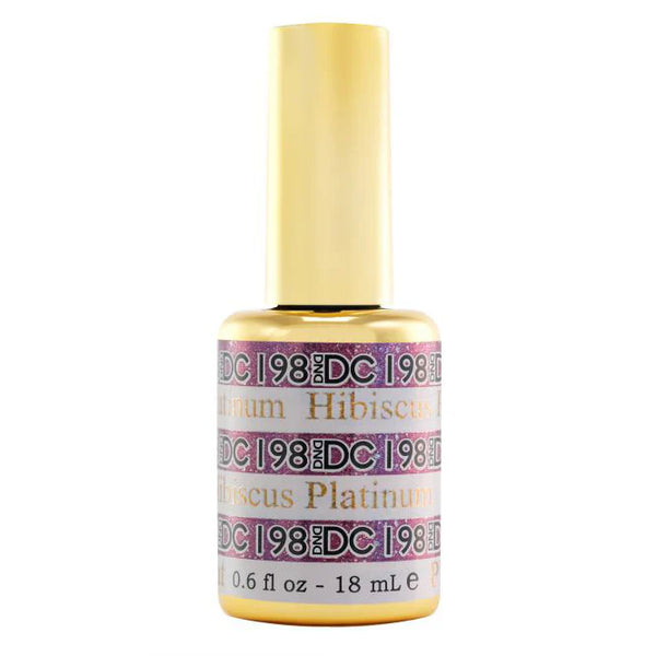 DND DC Gel Polish | Hibiscus Platinum - #198 | The Nail Superstore