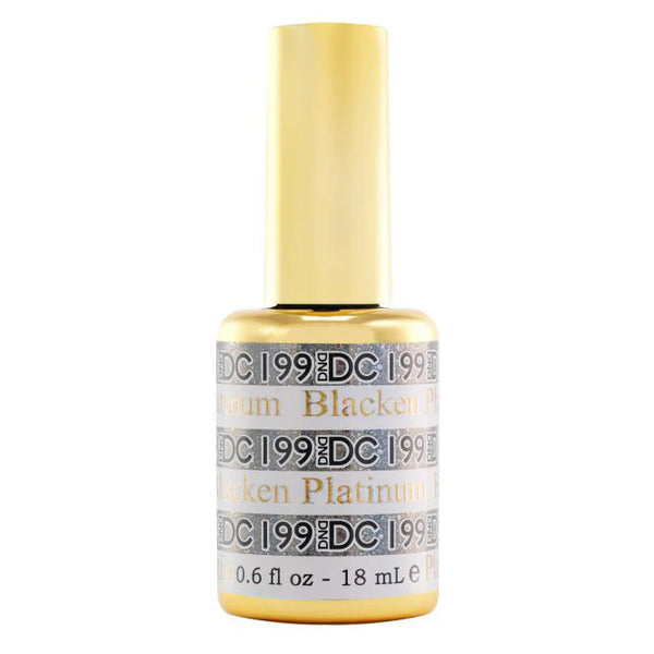 DND DC Gel Polish | Blacken Platinum - #199 | The Nail Superstore