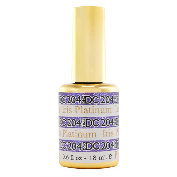 DND DC Gel Polish | Iris Platinum - #204 | The Nail Superstore