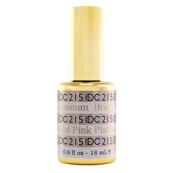 DND DC Gel Polish | Bridal Pink Platinum - #215 | The Nail Superstore
