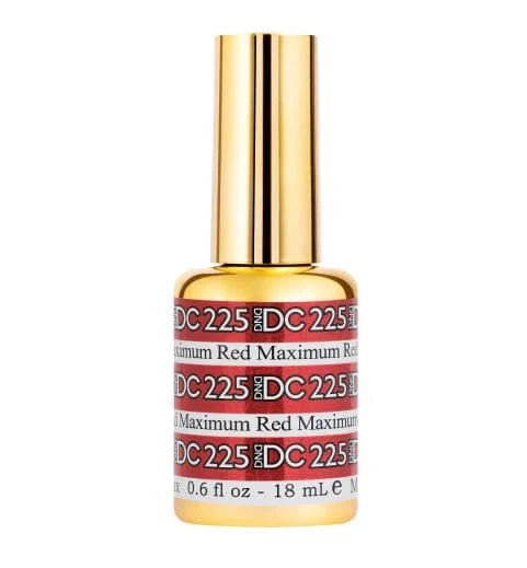 DND DC Gel Polish | Maximum Red - #225 | The Nail Superstore
