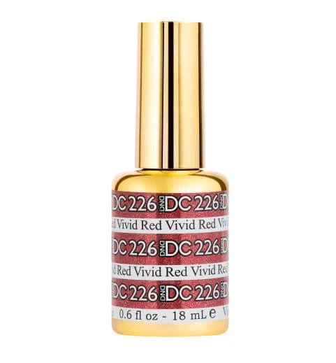 DND DC Gel Polish | Vivid Red - #226 | The Nail Superstore