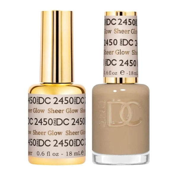 DND DC Gel Polish | Sheer Glow - #2450 | The Nail Superstore